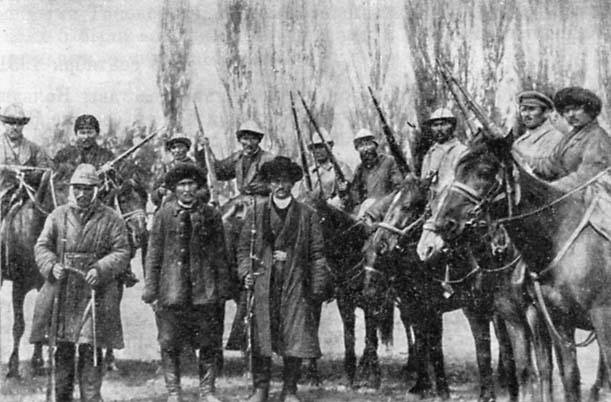 Бой Казахско- Туркменских басмачей Ходжа Су